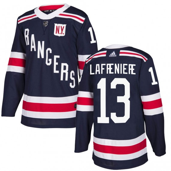 Men's New York Rangers #13 Alexis Lafrenière Navy Winter Classic Home Stitched Jersey Men's New York Rangers #13 Alexis Lafrenière Navy Winter Classic Home Stitched Jersey
